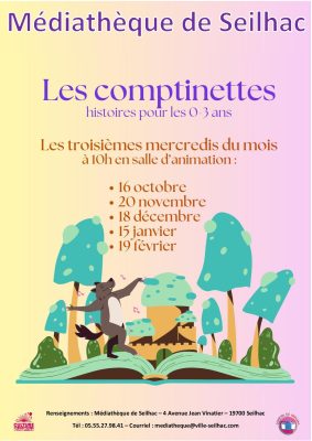 AFFICHE comptinettes OCT 2024 à fev 2025