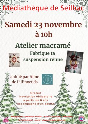 affiche MACRAME 23 nov 2024