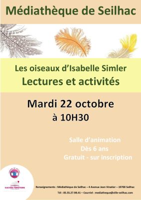 affiche les oiseaux simler 22 10 2024